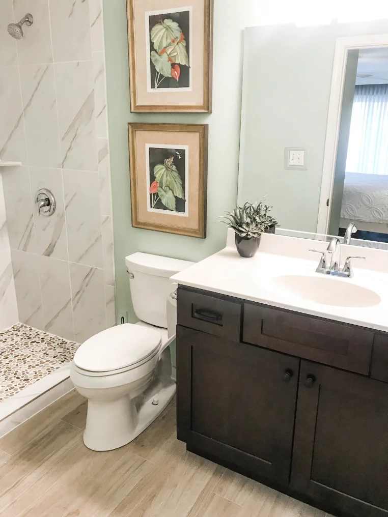 This is the primary bathroom connection to primary bedroom