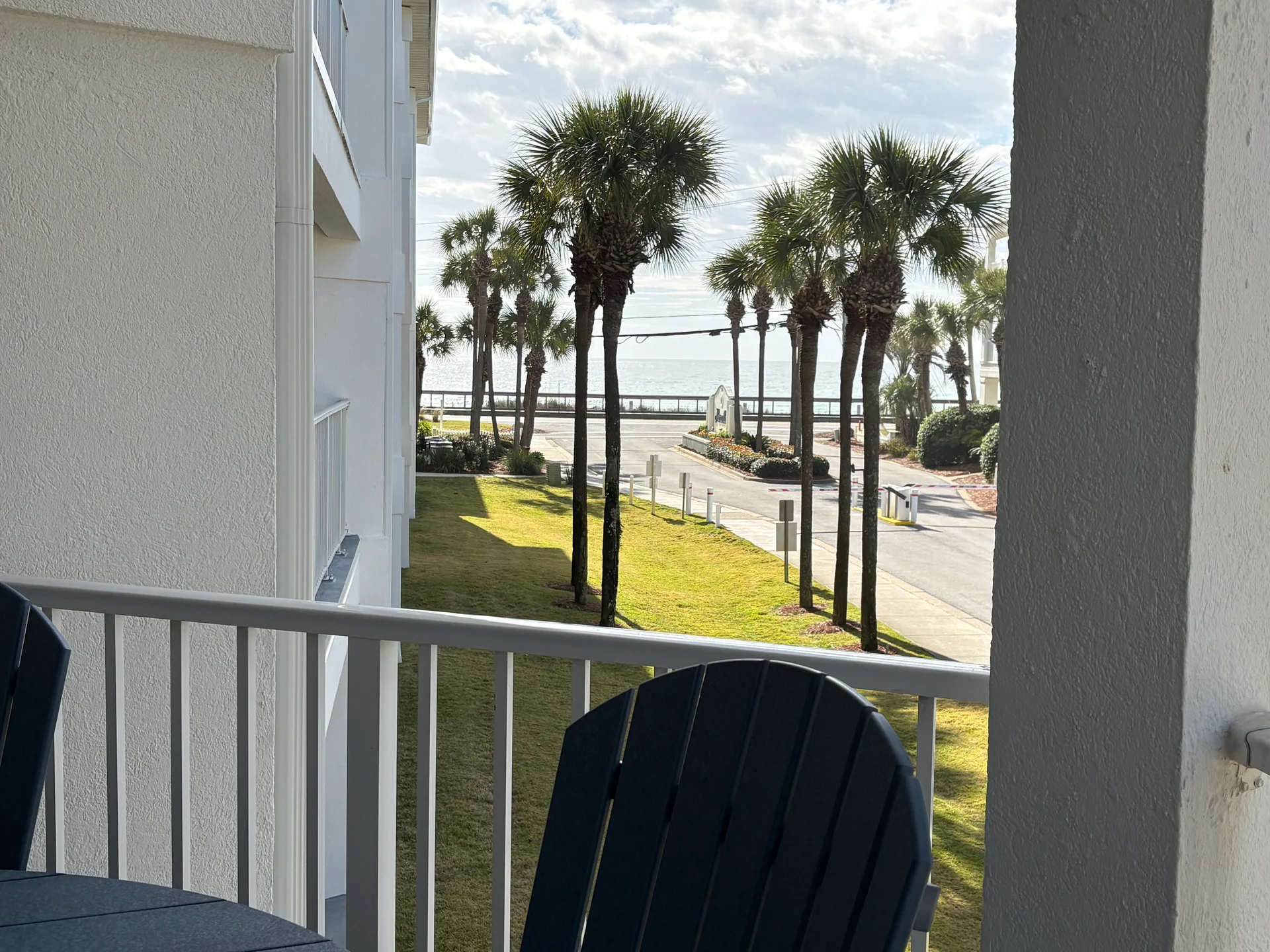 Enjoy the gulf breeze and the view!