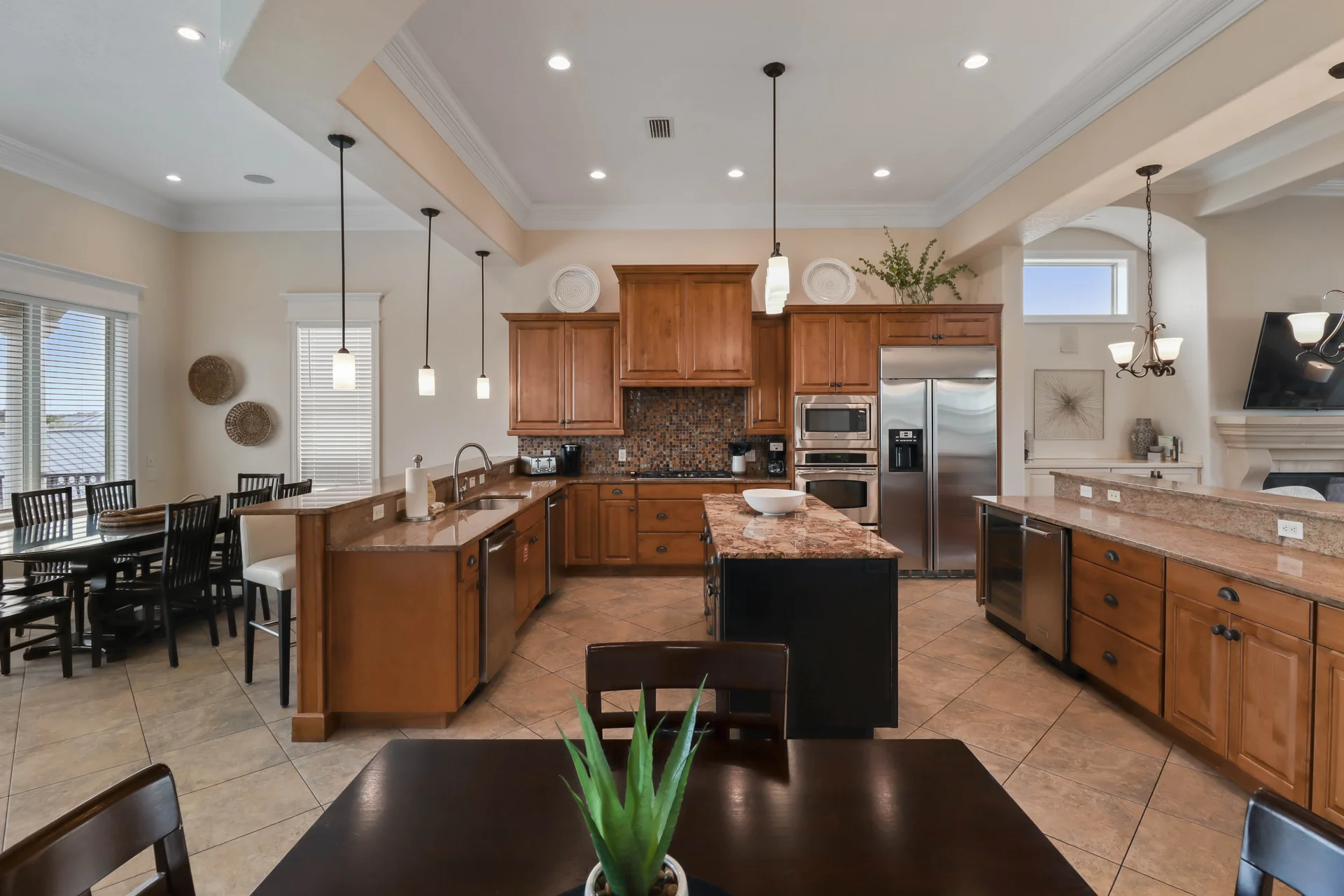 Third floor fully stocked kitchen