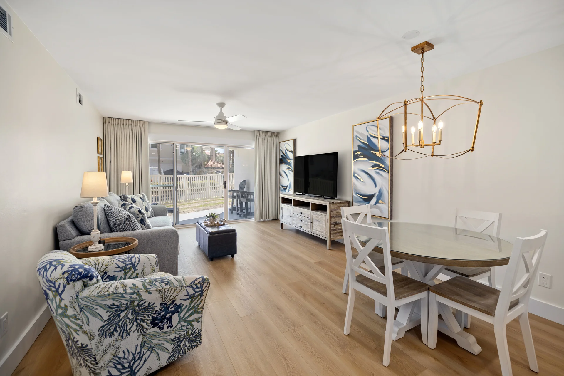 Newly Renovated Ground Floor 3 BR w/ Beach Service