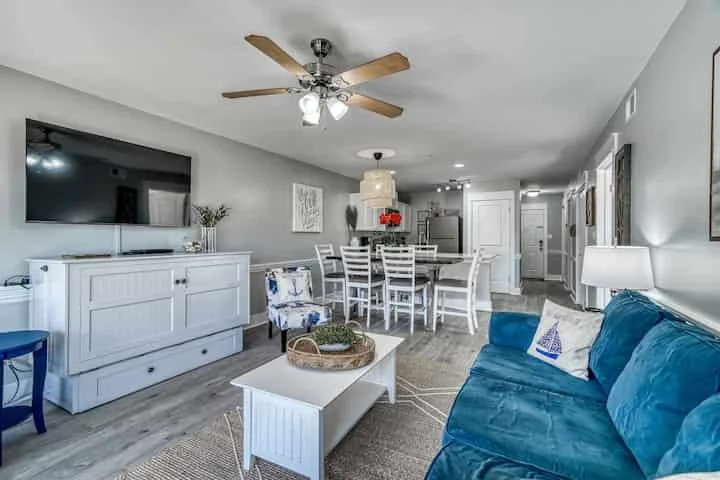 Modern, Updated Ground Floor Unit, Walk to Private Beach, Chair Service Included, 2 Pools, Hot Tub, Tennis, Basketball, Gym Onsite - Photo 5