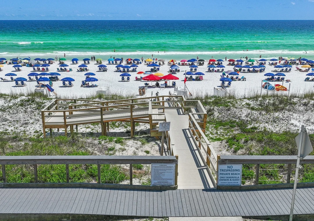 Beach in full swing!