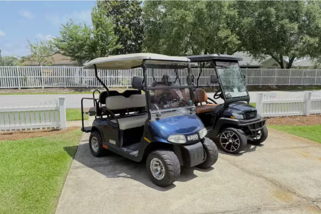 2 Golf Carts