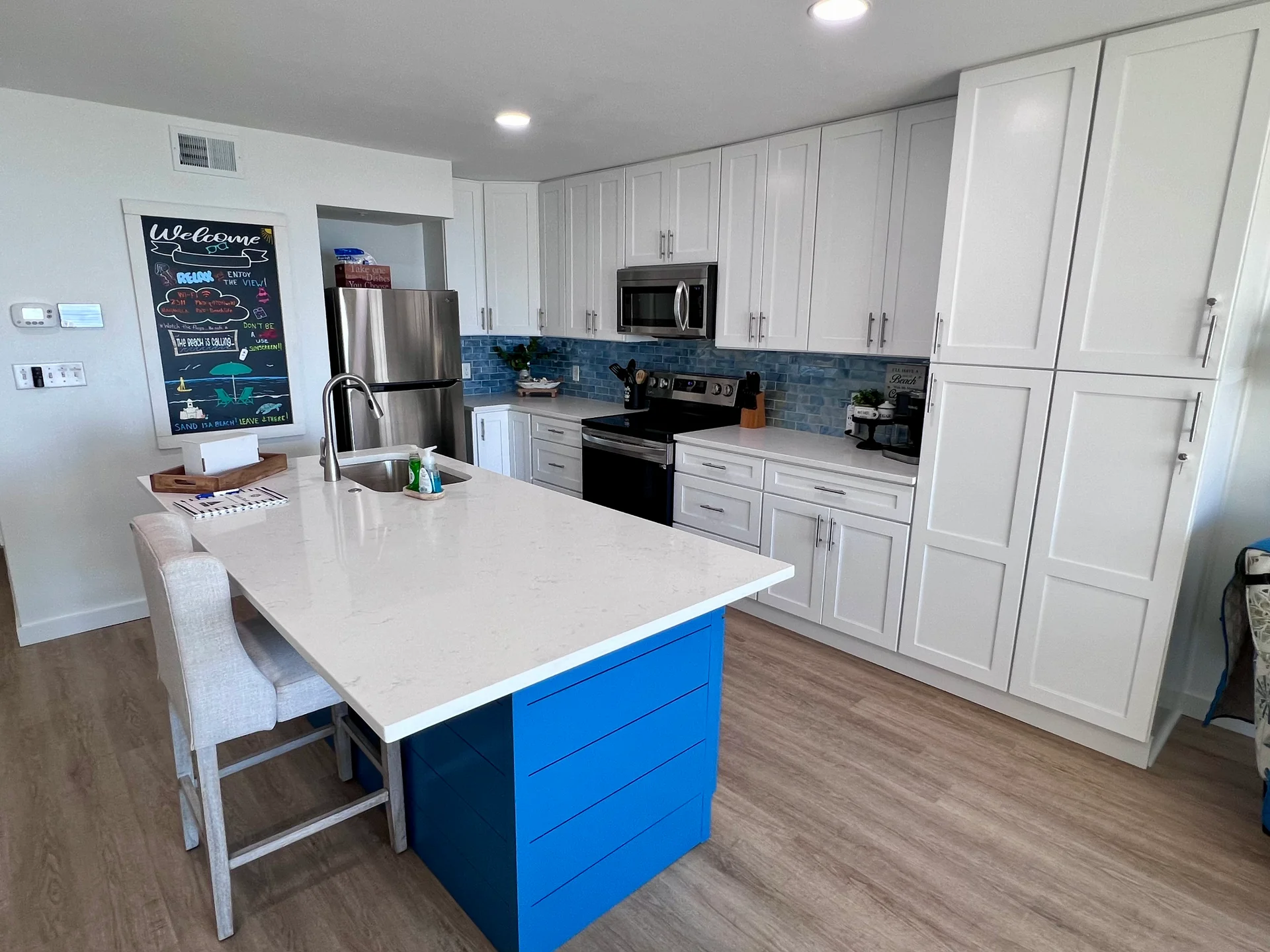 Fully remodeled kitchen with tons of storage